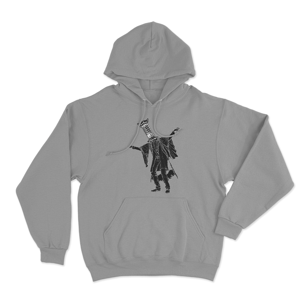Bloodborne Micolash Host Of The Nightmare Unisex Hoodie Grey Bloodborne Micolash Host Of The Nightmare Unisex Hoodie Grey