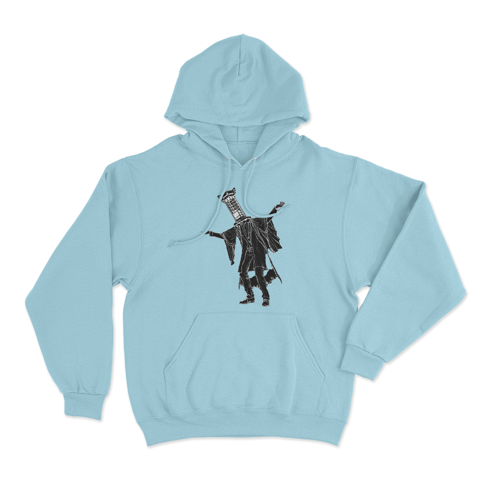 Bloodborne Micolash Host Of The Nightmare Unisex Hoodie Sky Blue Bloodborne Micolash Host Of The Nightmare Unisex Hoodie Sky Blue